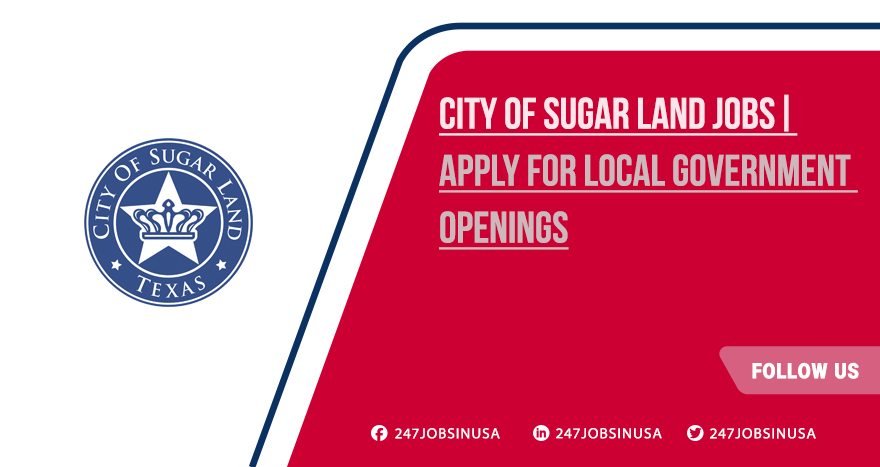 City of Sugar Land Jobs